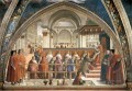 Confirmation Of The Rule Renaissance Florence Domenico Ghirlandaio